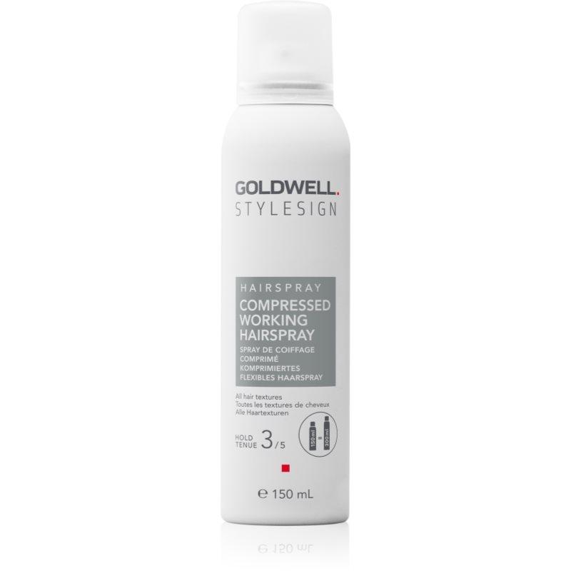Goldwell StyleSign Compressed Working Hairspray lak na vlasy pro lesk 150 ml