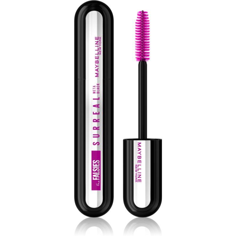 MAYBELLINE NEW YORK The Falsies Surreal objemová a prodlužující řasenka extra černá odstín Meta Black 10 ml