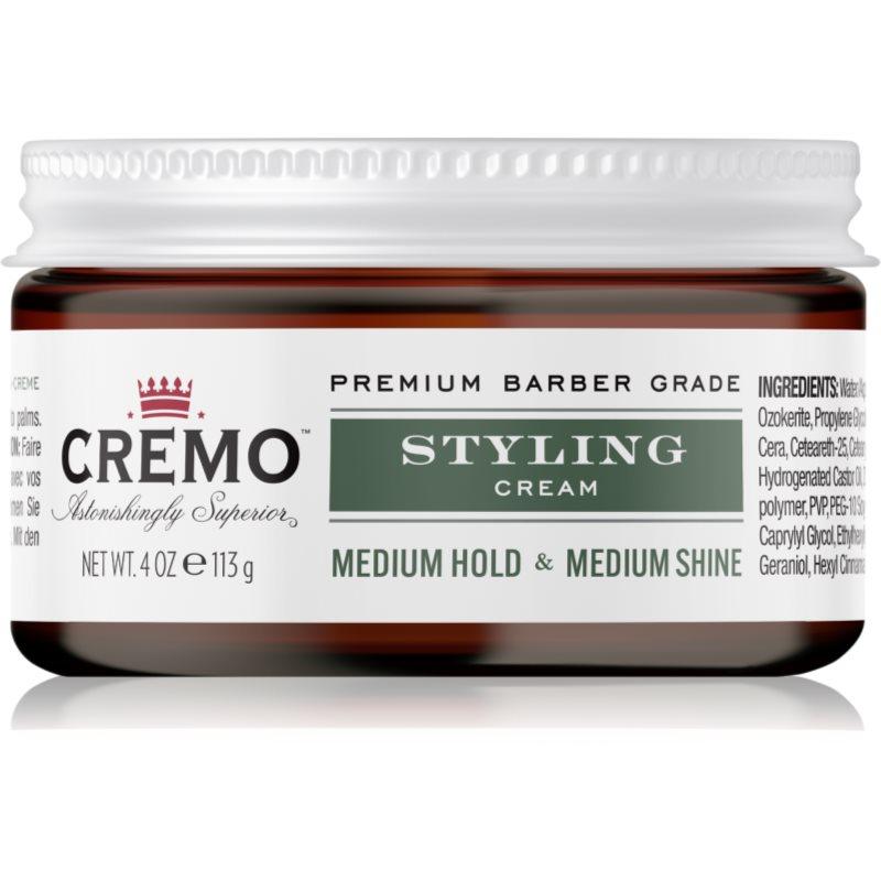 Cremo Hair Styling Cream Medium Styling hydratační stylingový krém na vlasy pro muže 113 g