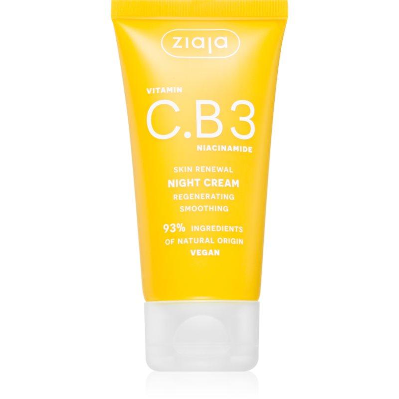 Ziaja Vitamin C.B3 Niacinamide noční krém-maska 50 ml