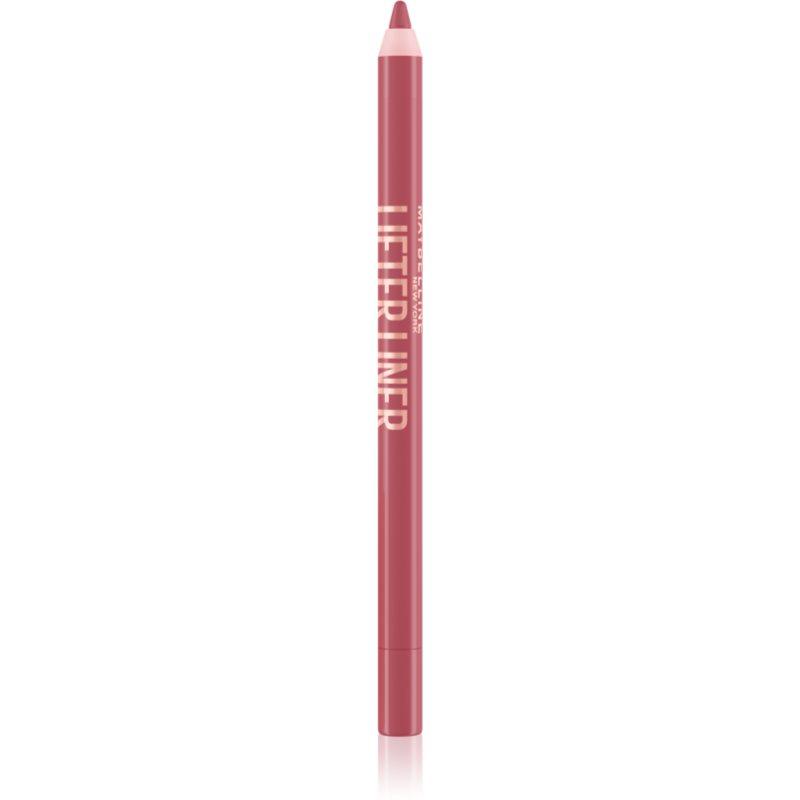 MAYBELLINE NEW YORK Lifter Liner konturovací tužka na rty s hydratačním účinkem odstín 008 Fine Line 1.2 g