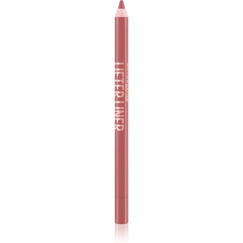MAYBELLINE NEW YORK Lifter Liner konturovací tužka na rty s hydratačním účinkem odstín 007 Big Lift 1.2 g