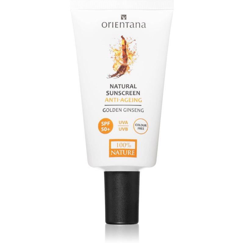 Orientana Natural Sunscreen lehký denní krém SPF 50+ 50 ml