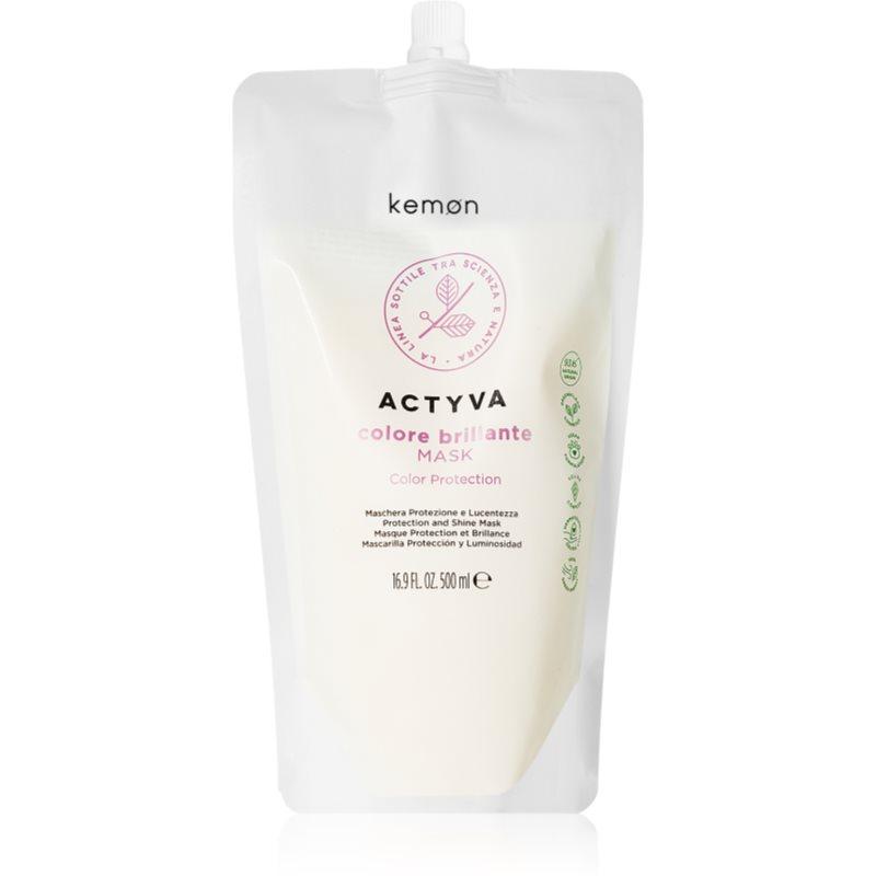Kemon Actyva Colore Brillante maska na vlasy 500 ml