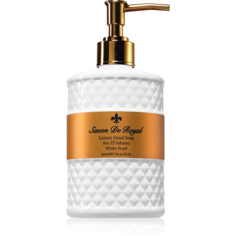 Savon The Royal White Pearl tekuté mýdlo na ruce 500 ml