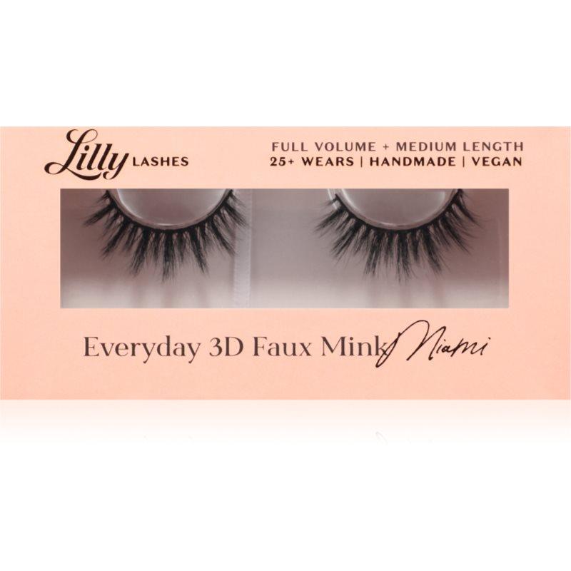 Lilly Lashes Everyday 3D Faux Mink umělé řasy typ Everyday Miami 1 pár