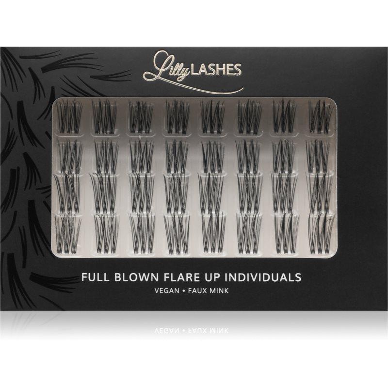 Lilly Lashes Individual Flares umělé řasy odstín Full Blown Flare Up 32 ks