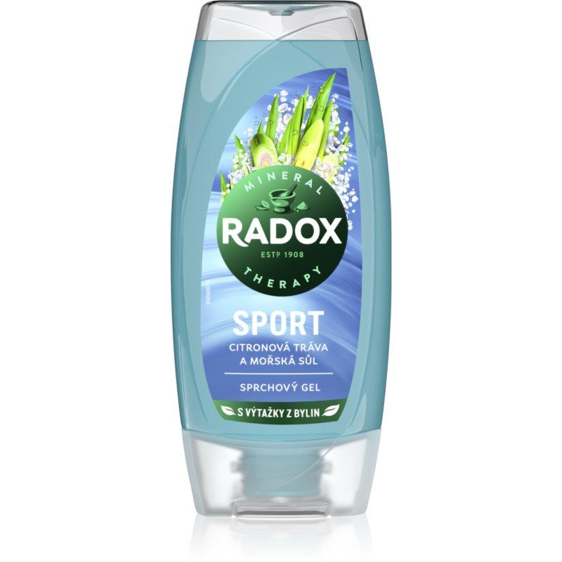 Radox Sport Mint & Sea Salt energizující sprchový gel pro ženy 225 ml