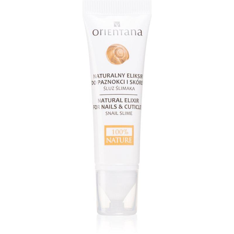 Orientana Snail Natural Elixir For Nails & Cuticles posilující krém na nehty a nehtovou kůžičku 7,5 ml