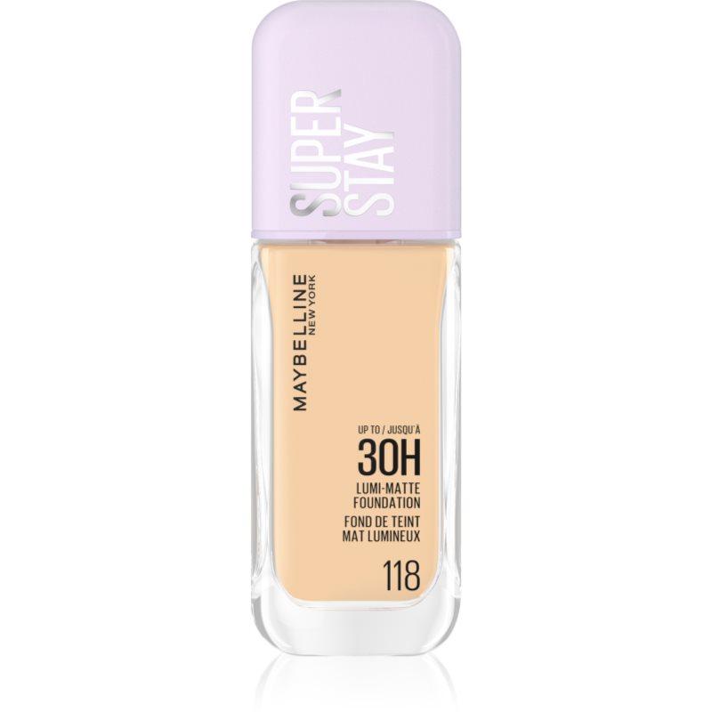 MAYBELLINE NEW YORK SuperStay Lumi-Matte dlouhotrvající make-up odstín 118 35 ml