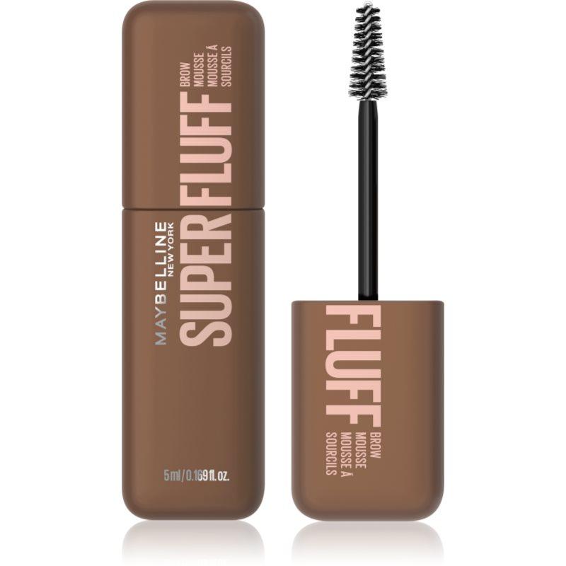 MAYBELLINE NEW YORK Super Fluff Mousse gel na obočí odstín 255 Soft Brown 5 ml