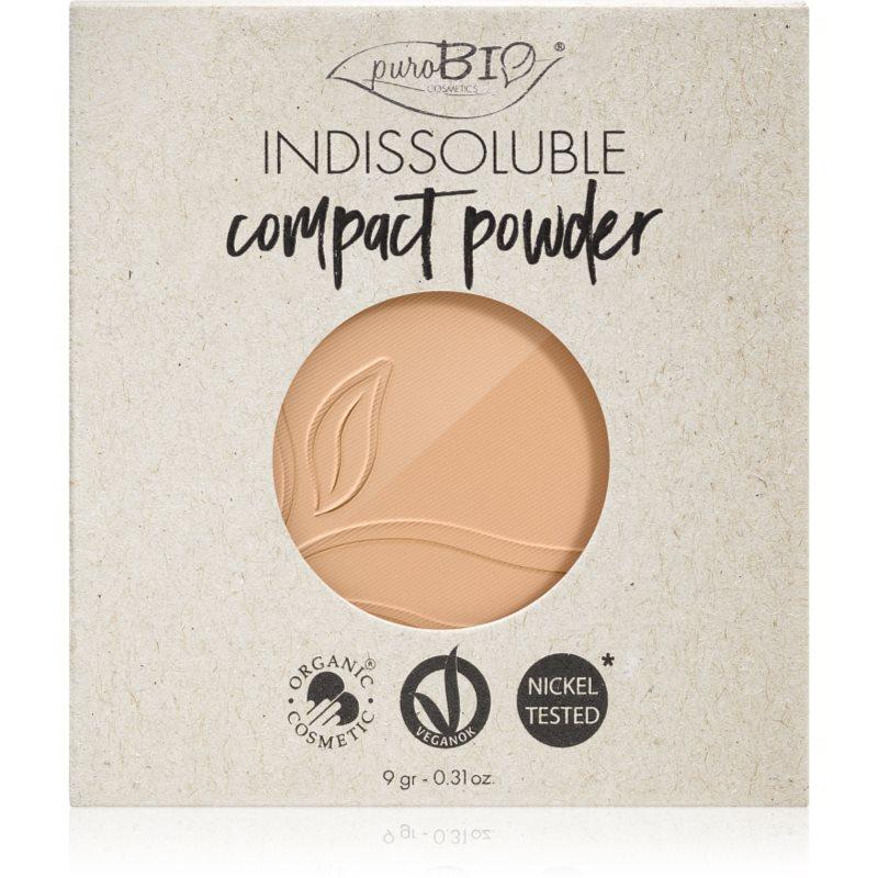puroBIO Cosmetics Indissouble kompaktní pudr náhradní náplň odstín 03 9 g