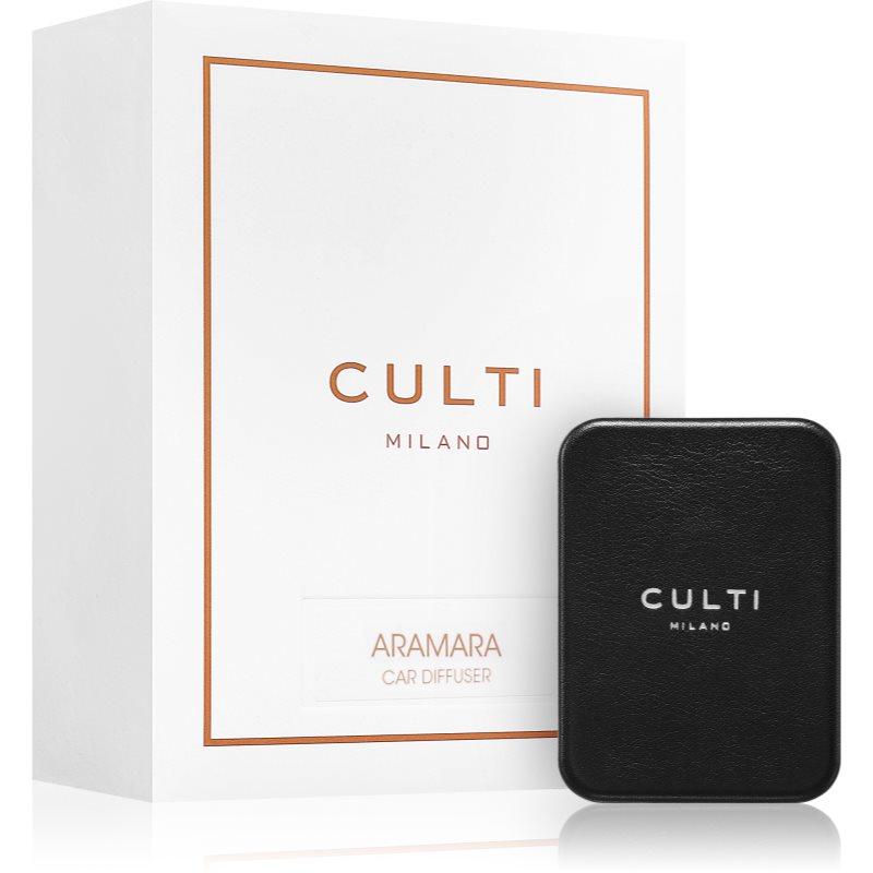 Culti Car Diffuser Black Aramara vůně do auta + náhradní náplň 73x53 cm