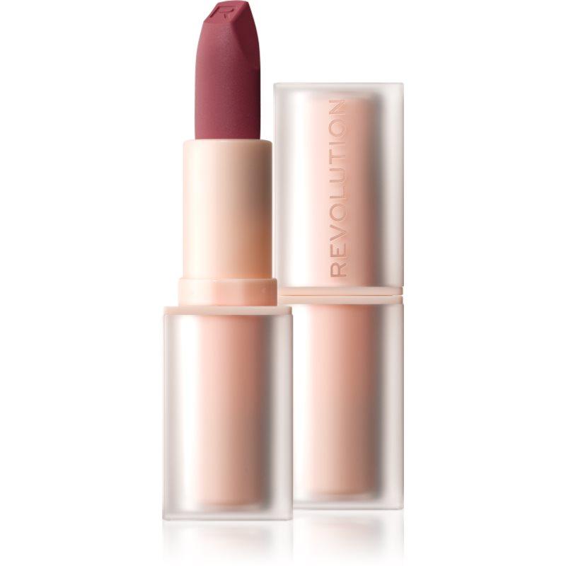 Makeup Revolution Lip Allure Soft Satin Lipstick krémová rtěnka se saténovým finišem odstín Black Cherry 3.2 g