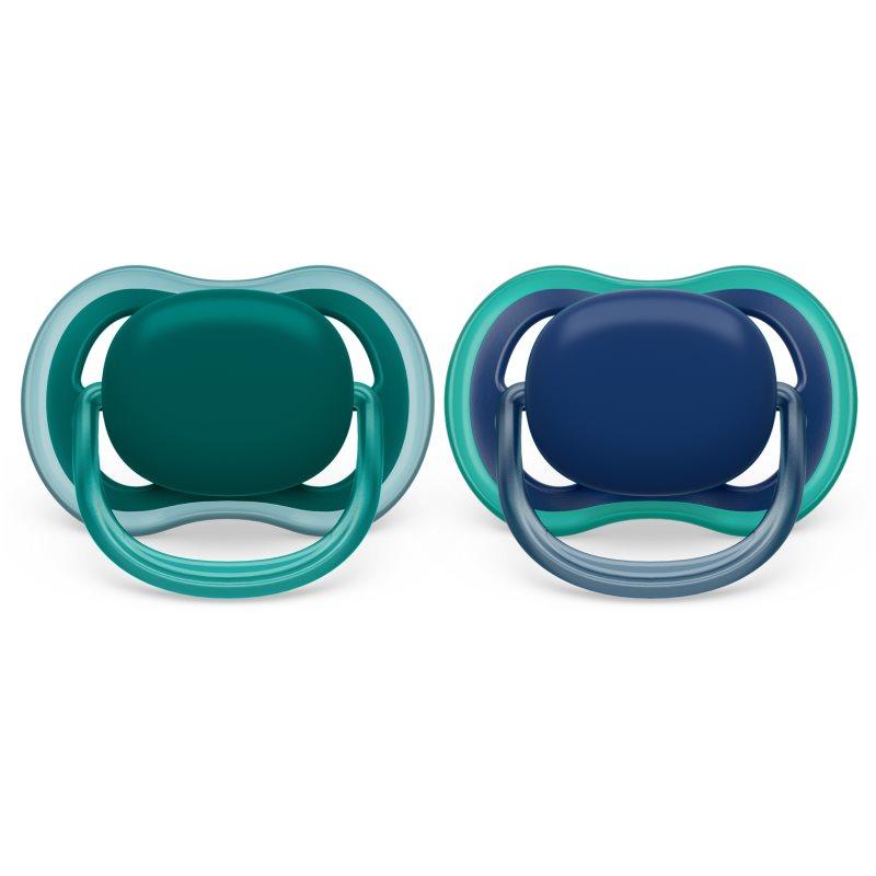 Philips Avent Ultra Air SCF085/31 6-18 m dudlík Dark Blue/Green 2 ks