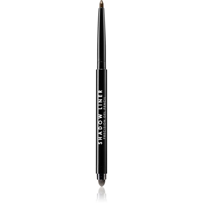 MUA Makeup Academy Shadow Liner voděodolná gelová tužka na oči odstín Deep Brown 1.5 g