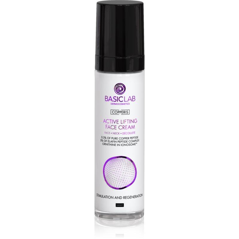 BasicLab Dermocosmetics Copperis aktivní liftingový krém na noc 50 ml
