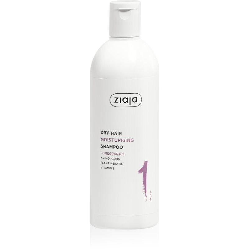 Ziaja Plant Essentials Pomegranate hydratační šampon pro suché vlasy 400 ml