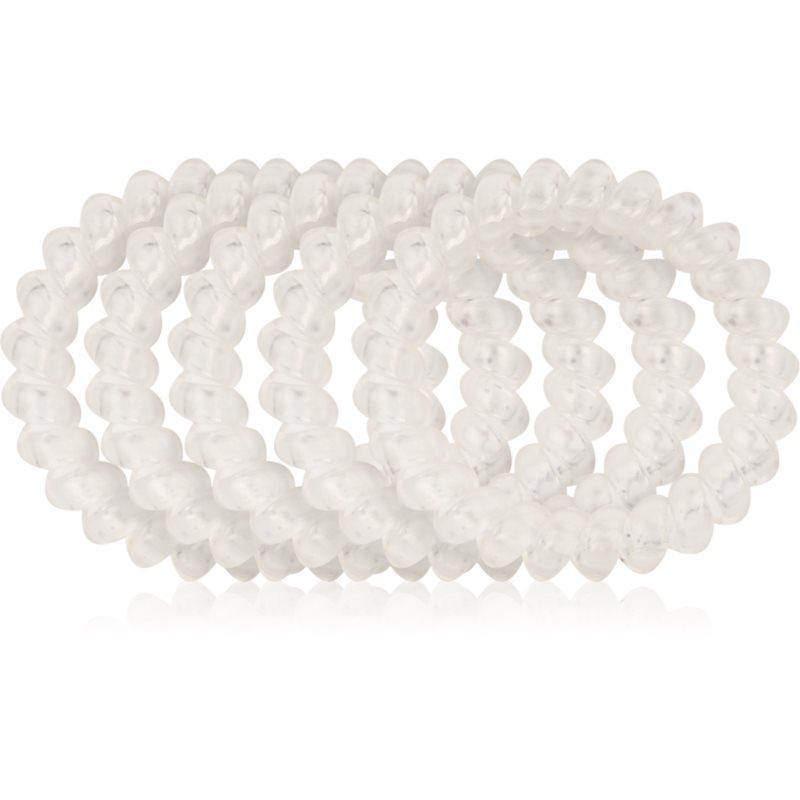 Brushworks Wonder Bobble gumičky do vlasů Clear 5 ks