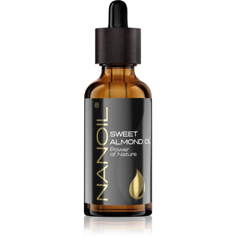 Nanoil Sweet Almond Oil mandlový olej na obličej, tělo a vlasy 50 ml