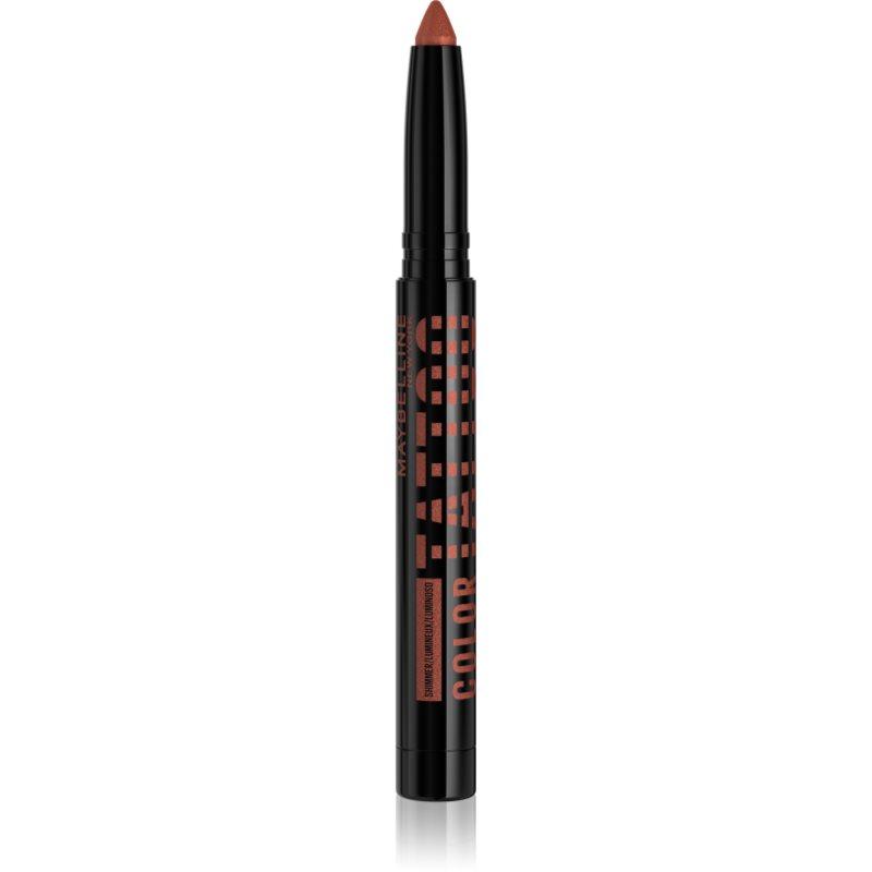 MAYBELLINE NEW YORK Color Tattoo 24 HR oční stíny a tužka na oči odstín I am spicy 1.4 g