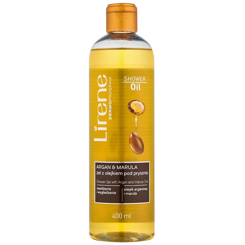 Lirene Shower Oil Argan and Marula sprchový olej s vyživujícím účinkem 400 ml