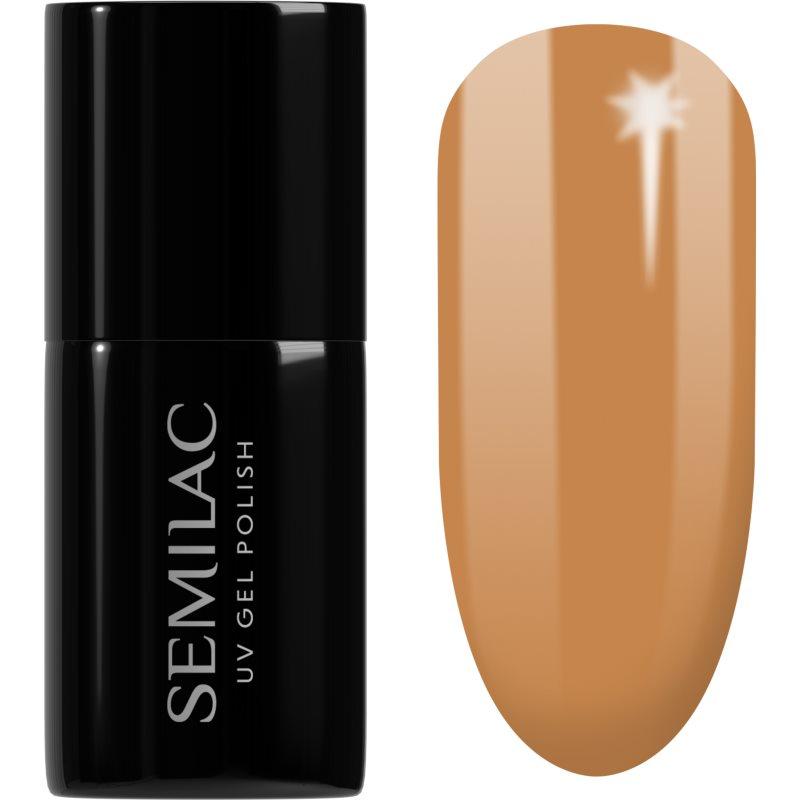Semilac UV Hybrid Pastelowe Neony gelový lak na nehty s použitím UV/LED lampy odstín 600 Apricot Crush 7 ml