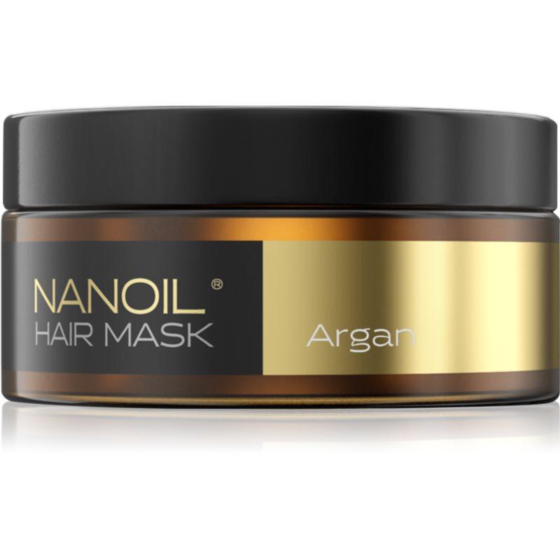 Nanoil Argan vyživující maska na vlasy s arganovým olejem 300 ml