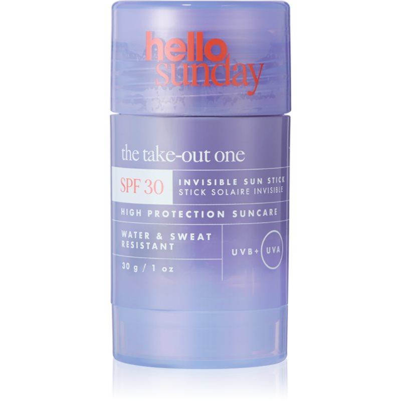 hello sunday the take-out one invisible sun stick ochranná hydratační tyčinka SPF 50 25 g