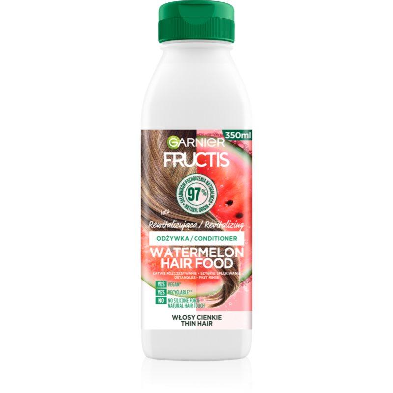 Garnier Fructis Watermelon Hair Food kondicionér pro objem jemných vlasů 350 ml