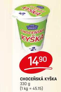 CHOCEŇSKÁ KYŠKA 330 g 
