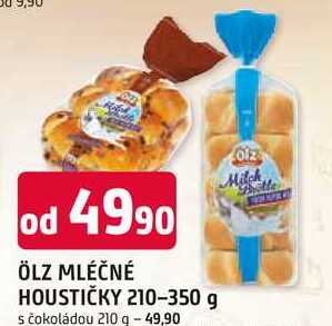 ÖLZ MLÉČNÉ HOUSTIČKY 210-350 g 