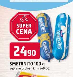 Želetava Smetanito Tavený sýr 100g