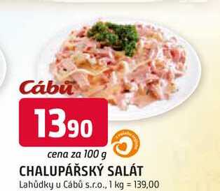 CHALUPÁŘSKÝ SALÁT 100g