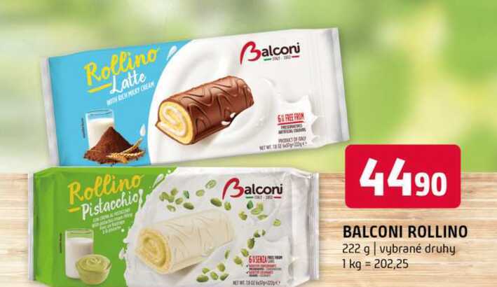 Balconi rollion 222 g vybrané druhy
