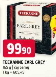 TEEKANNE Earl Grey černý čaj aromatizovaný,165g