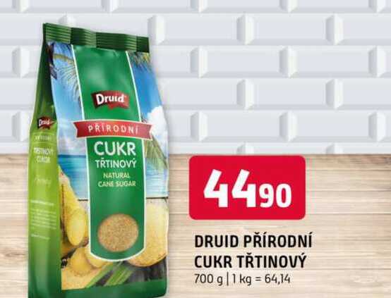 Druid přírodní cukr třtinový 700 g
