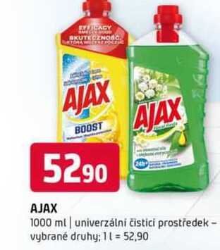 AJAX 1000 ml univerzální čisticí prostředek vybrané druhy