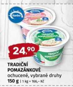 Tradiční pomazánkové 150g, vybrané druhy