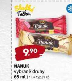Nanuk vybrané druhy 65 ml