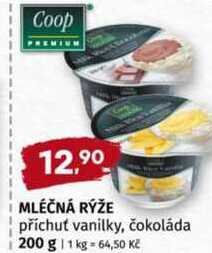 Mléčná rýže příchuť vanilky, čokoláda 200 g 