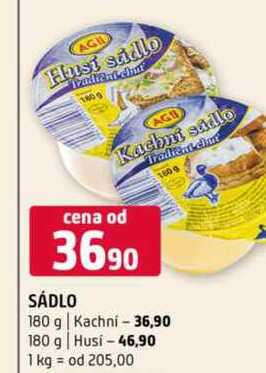 Sádlo 180 g Kachní 180 g Husi 