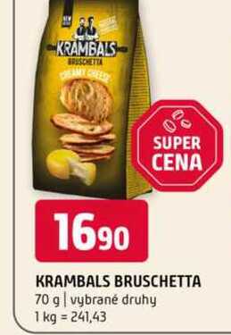 Krambals bruschetta 70 g vybrané druhy 