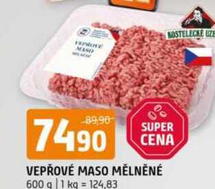Mleté maso vepřové 600g