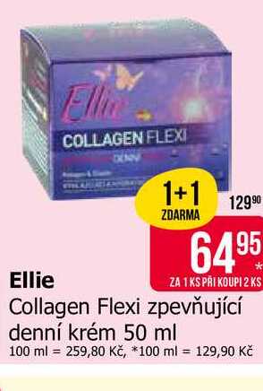 Ellie Collagen Flexi zpevňující denní krém 50 ml 