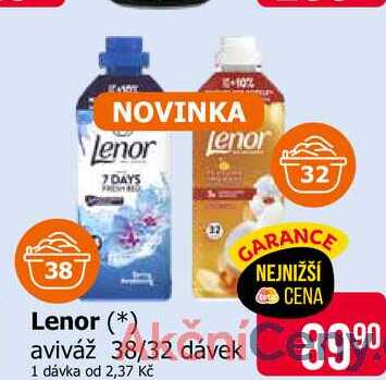 Lenor aviváž 38/32 dávek 