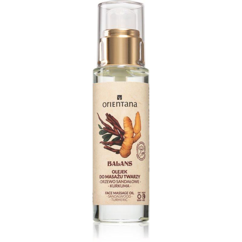 Orientana Sandalwood & Turmeric Face Oil omlazující pleťový olej 30 ml