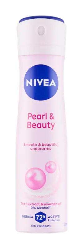 NIVEA Antiperspirant sprej pro ženy Pearl & Beauty, 150 ml