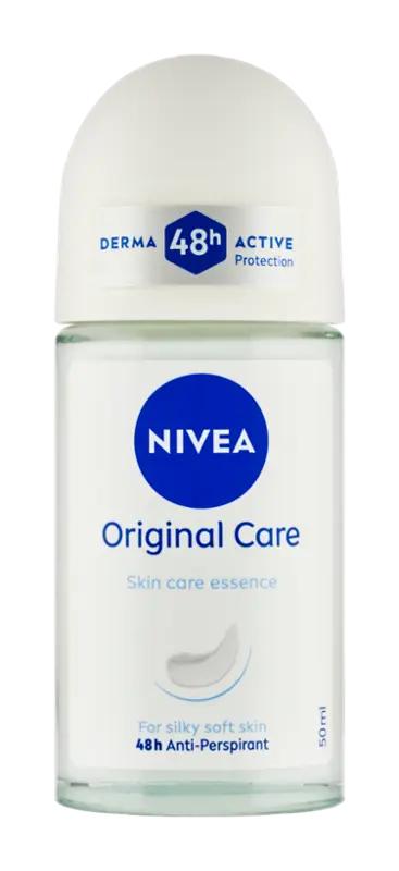 NIVEA Antiperspirant roll-on pro ženy Original Care, 50 ml