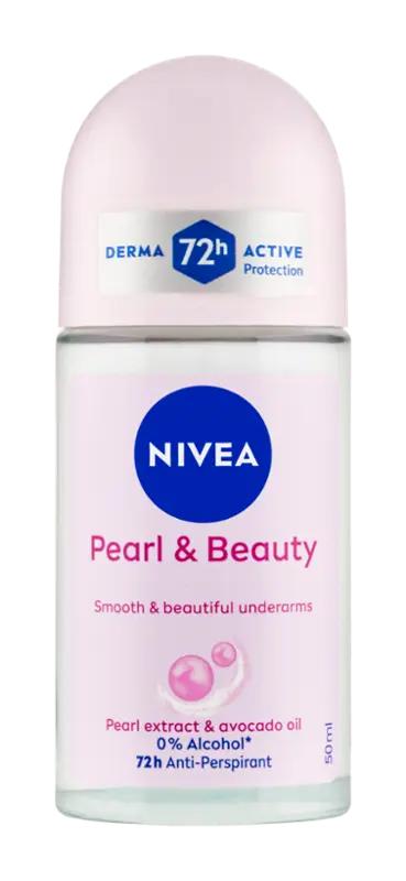 NIVEA Antiperspirant roll-on pro ženy Pearl & Beauty, 50 ml